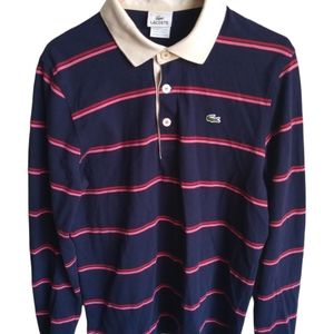 Lacoste Men's Long Sleeve Polo Shirt Size Medium